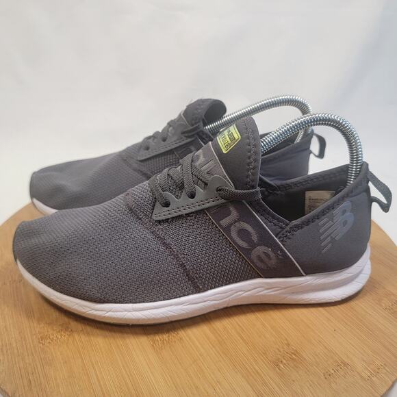 New Balance Nergize V1 Running Sneakers Shoes Women 8 Gray White - Picture 1 of 14